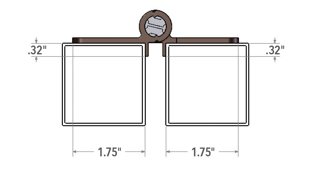 Nationwide Industries [NW094L-BK] Gate Hinge