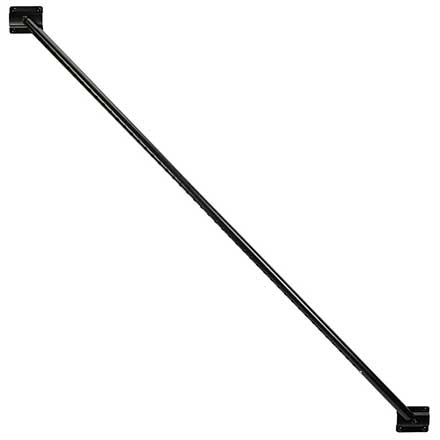 Nationwide Industries [NW-GSP2-BK] Aluminum Gate Saver Pro 2.0 Anti-Sag Brace Kit - Wood / Vinyl - Adjustable - Black Finish