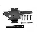 Nationwide Industries [NW38308Q] Steel Wood Gate Hatchet Latch - Standard Post - Pad Lockable - Black