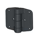 Nationwide Industries [C2H350N-4D-BK] Cornerstone® 2 Self Closing PVC/Vinyl Gate Hinge - Heavy Duty - Black Finish - Pair