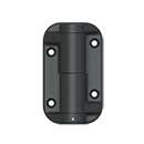 Nationwide Industries [CH100N-4D-BK] Cornerstone® Self Closing Ornamental Gate Hinge - Standard Duty - Fixed - Black Finish - Pair