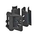 Nationwide Industries [CH200FR-BK] Cornerstone® Self Closing Round Post Gate Hinge - Adjustable - Black Finish - Pair