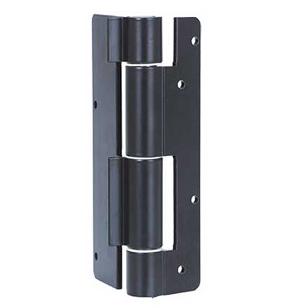 Nationwide Industries [NW094-2S-BK] Aluminum Ornamental Gate Self Closing Hinge - 1 3/4" Post - Black Finish - Pair - 5 3/4" H