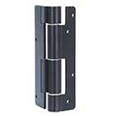 Nationwide Industries [NW094-2S-BK] Aluminum Ornamental Gate Self Closing Hinge - 1 3/4" Post - Black Finish - Pair - 5 3/4" H