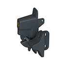 Nationwide Industries [KLADV2-P1-BK] Keystone® 2 Gate Latch - 1-Sided Reversible - Key-Locking - Black Finish