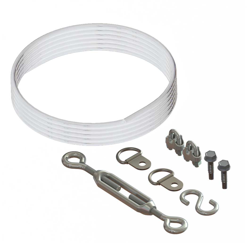 Nationwide Industries [NW6296-WH] Gate Anti-Sag Cable Kit