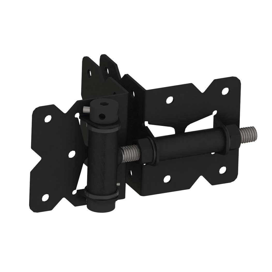 Nationwide Industries [NW171SCP3-SSBD] Adjustable Self Closing PVC/Vinyl Gate Hinge