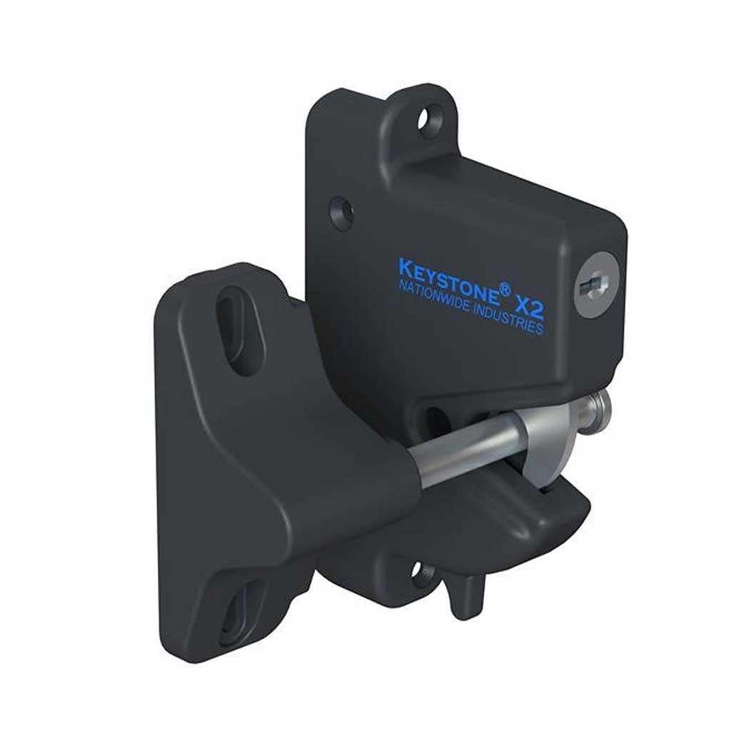 Nationwide Industries [KLX2-P1-BK] Gate Latch
