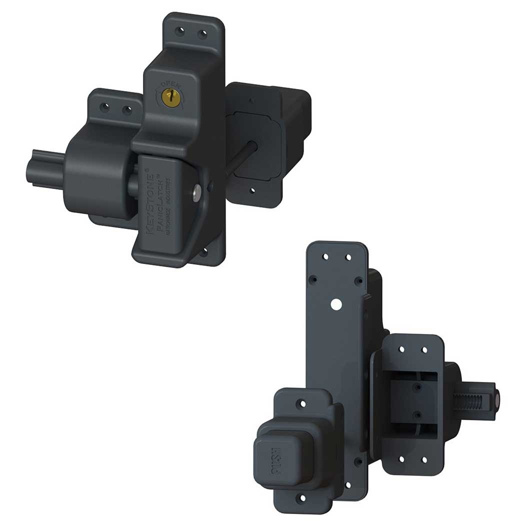 Nationwide Industries [KPL-P2-BK] Gate Latch