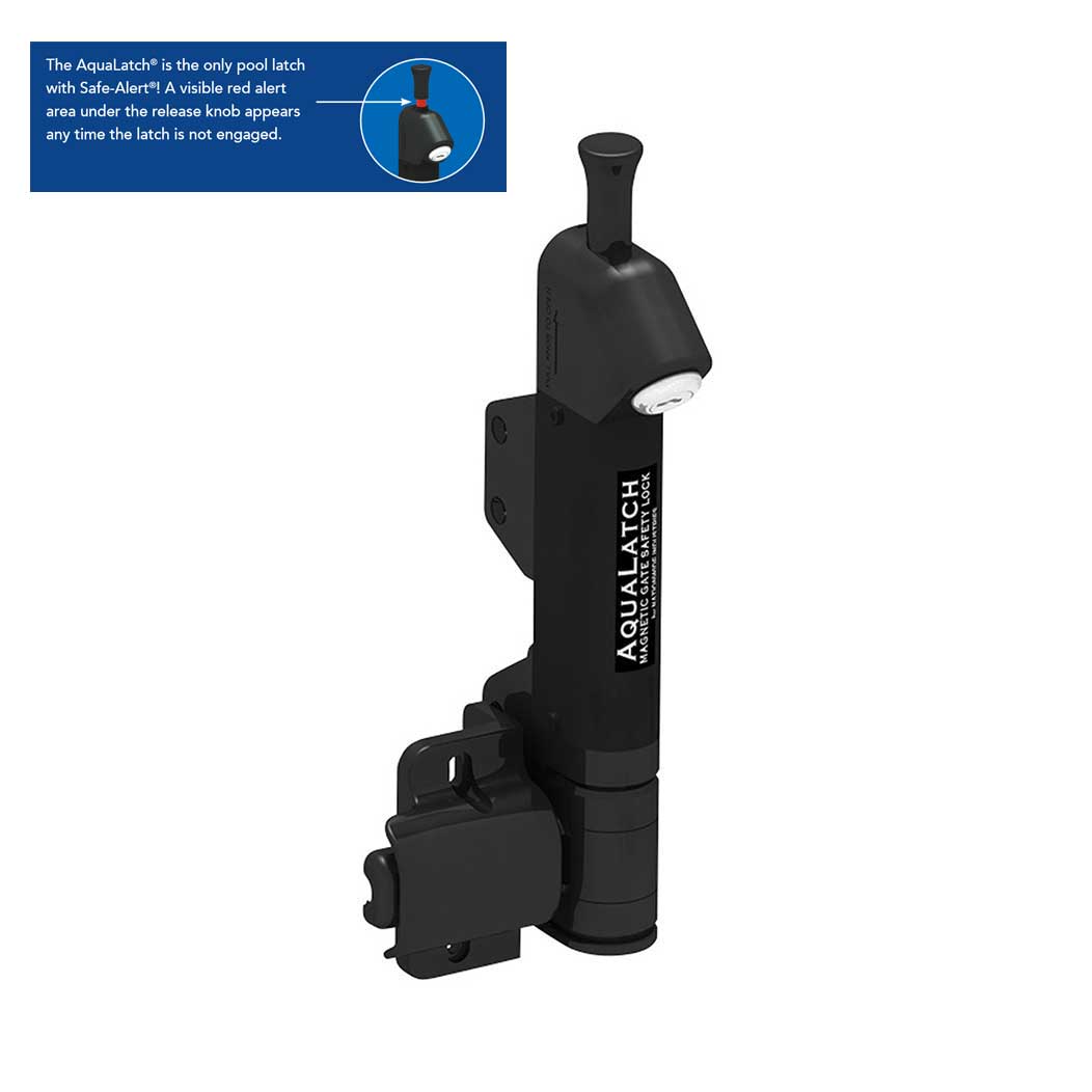 Nationwide Industries [AQUA10-BK] Magnetic Gate Latch