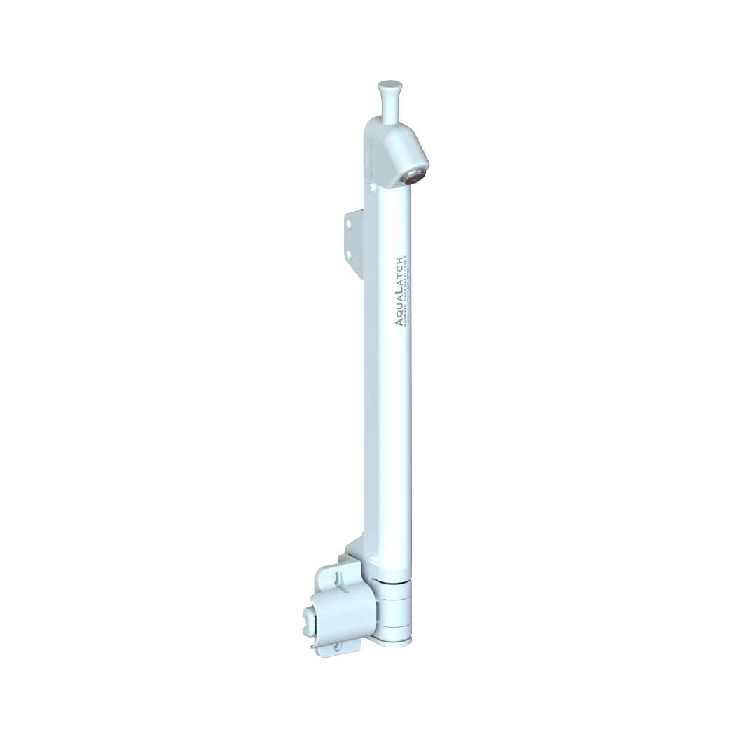 Nationwide Industries [AQUA20-WH] Magnetic Gate Latch