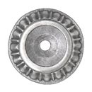 Notting Hill [NHE-508-AP] White Metal Cabinet Knob Backplate - Kensington - Antique Pewter Finish - 1 1/8&quot; Dia.