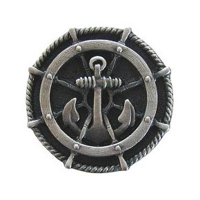 Notting Hill [NHK-135-AP] Solid Pewter Cabinet Knob - Ship