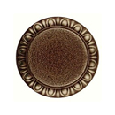 Notting Hill [NHK-168-AB] Solid Pewter Cabinet Knob - Egg & Dart - Antique Brass Finish - 1 3/8" Dia.