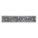 Notting Hill [NHP-608-AP] White Metal Cabinet Pull Handle - Kensington - Oversized - Antique Pewter Finish - 5&quot; C/C - 5 3/16&quot; L