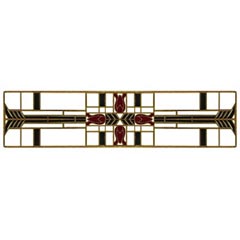 Notting Hill [NHP-617-AB-C] Solid Pewter Cabinet Pull Handle - Prairie Tulips - Antique Brass Finish - Evergreen - 3 3/4&quot; L