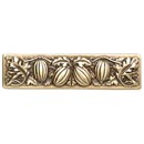 Notting Hill [NHP-651-AB] Solid Pewter Cabinet Pull Handle - Autumn Squash - Antique Brass Finish - 4 7/8&quot; L