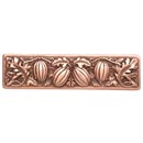 Notting Hill [NHP-651-AC] Solid Pewter Cabinet Pull Handle - Autumn Squash - Antique Copper Finish - 3&quot; C/C - 4 7/8&quot; L