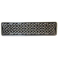 Notting Hill [NHP-657-AP] Solid Pewter Cabinet Pull Handle - Celtic Isles - Antique Pewter Finish - 3 7/8" L