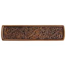 Notting Hill [NHP-659-AC] Solid Pewter Cabinet Pull Handle - Saddleworth - Antique Copper Finish - 3&quot; C/C - 3 7/8&quot; L