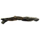 Notting Hill [NHP-672-AB-L] Solid Pewter Cabinet Pull Handle - Leafy Branch - Left Side - Antique Brass Finish - 5" L