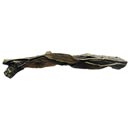 Notting Hill [NHP-672-AB-L] Solid Pewter Cabinet Pull Handle - Leafy Branch - Left Side - Antique Brass Finish - 3" C/C - 5" L