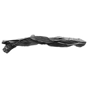 Notting Hill [NHP-672-AP-L] Solid Pewter Cabinet Pull Handle - Leafy Branch - Left Side - Antique Pewter Finish - 5" L