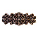 Notting Hill [NHP-676-AC] Solid Pewter Cabinet Pull Handle - Chateau - Antique Copper Finish - 4 1/8&quot; L
