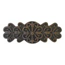 Notting Hill [NHP-676-DB] Solid Pewter Cabinet Pull Handle - Chateau - Dark Brass Finish - 4 1/8&quot; L