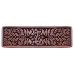 Notting Hill [NHP-679-AC] Solid Pewter Cabinet Pull Handle - Mountain Ash - Antique Copper Finish - 4 3/8&quot; L