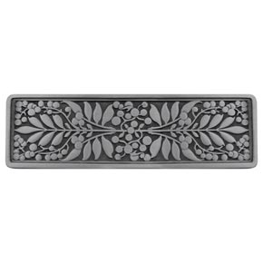 Notting Hill [NHP-679-AP] Solid Pewter Cabinet Pull Handle - Mountain Ash - Antique Pewter Finish - 4 3/8" L