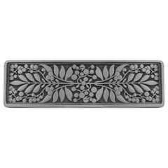 Notting Hill [NHP-679-AP] Solid Pewter Cabinet Pull Handle - Mountain Ash - Antique Pewter Finish - 4 3/8&quot; L
