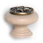 Wood - Natural Finish - Notting Hill Decorative Knobs
