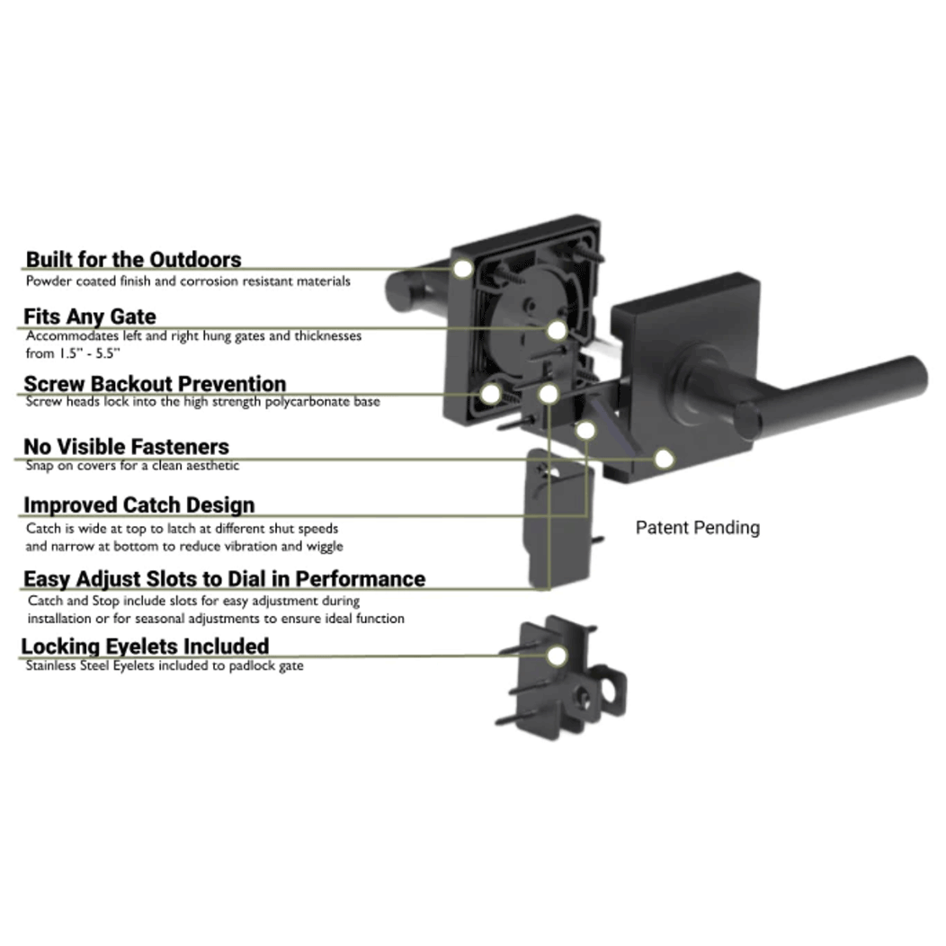 Outerpull [OPL-100] Dyno Gate Latch