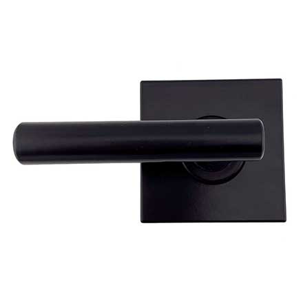 Outerpull [OPL-300] Exterior Gate Lever Pull - Single Dummy Dyno - Black Finish - 3 1/4&quot; Sq.