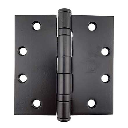 PBB Architectural [BB514545800] Stainless Steel Door Butt Hinge - Ball Bearing - Full Mortise - Standard Weight - Square Corner - Black Finish - 4 1/2&quot; H x 4 1/2&quot; W