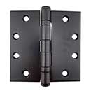 PBB Architectural [BB51800] Stainless Steel Door Butt Hinge - Ball Bearing - Full Mortise - Standard Weight - Square Corner - Black Finish - 4 1/2&quot; H x 4 1/2&quot; W