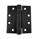 PBB Architectural [SP514540800] Stainless Steel Door Spring Hinge - Full Mortise - Standard Weight - Square Corner - Black Finish - 4 1/2" H x 4" W