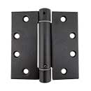 PBB Architectural [SP51800] Stainless Steel Door Spring Hinge - Full Mortise - Standard Weight - Square Corner - Black Finish - 4 1/2&quot; H x 4 1/2&quot; W