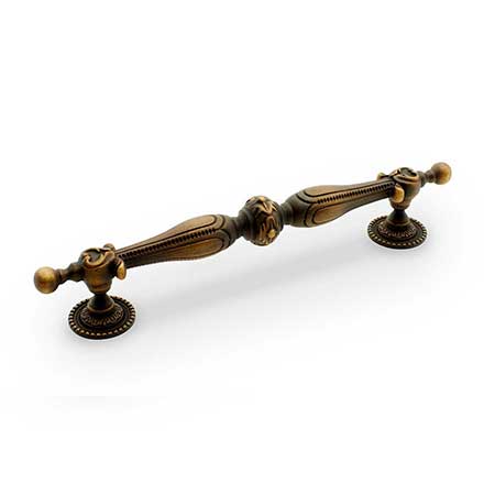RK International [PH-4620-AE] Solid Brass Appliance/Door Pull Handle - Augustine Series - Antique English Finish - 10 3/4" C/C - 14 1/2" L