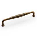 RK International [PH-4621-AE] Solid Brass Appliance/Door Pull Handle - Barrel Middle - Antique English Finish - 12&quot; C/C - 13&quot;  L