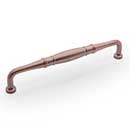 RK International [PH-4621-DC] Solid Brass Appliance/Door Pull Handle - Barrel Middle - Distressed Copper Finish - 12&quot; C/C L - 13&quot; L