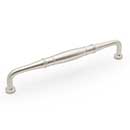 RK International [PH-4621-P] Solid Brass Appliance/Door Pull Handle - Barrel Middle - Satin Nickel Finish - 12&quot; C/C - 13&quot; L