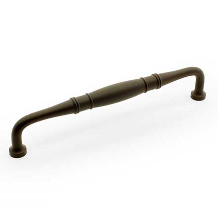 RK International [PH-4621-RB] Solid Brass Appliance/Door Pull Handle - Barrel Middle - Oil Rubbed Bronze Finish - 12&quot; C/C - 13&quot; L