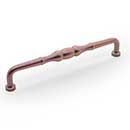 RK International [PH-4701-DC] Solid Brass Appliance/Door Pull Handle - Beaded Middle - Distressed Copper Finish - 12&quot; C/C - 13&quot; L