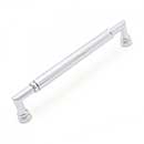 RK International [PH-4880-PC] Solid Brass Appliance/Door Pull Handle - Cylinder Middle - Polished Chrome Finish - 12" C/C - 13 1/32" L