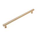 RK International [PH-8846-SB] Solid Brass Appliance/Door Pull Handle - Florian Series - Satin Brass Finish - 18&quot; C/C - 20 3/8&quot; L