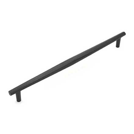 RK International [PH-8826-BL] Solid Brass Appliance/Door Pull Handle - Gibraltar Series - Flat Black Finish - 18&quot; C/C - 20 3/8&quot; L