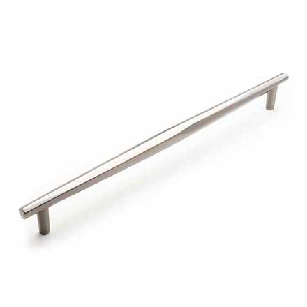 RK International [PH-8826-P] Solid Brass Appliance/Door Pull Handle - Gibraltar Series - Satin Nickel Finish - 18&quot; C/C - 20 3/8&quot; L