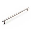 RK International [PH-8826-P] Solid Brass Appliance/Door Pull Handle - Gibraltar Series - Satin Nickel Finish - 18&quot; C/C - 20 3/8&quot; L